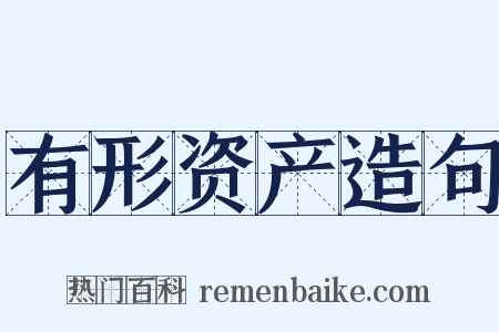 有形资产造句是什么意思的图片